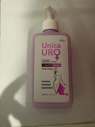 Гель для інтимної гігієни UNICA URO MAX 45+ для жінок pH 5,5 з пробіотиками з дозатором 250 мл 000036