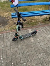 Самокат двоколісний Maraton Delta з ручним гальмом та амортизатором рожевий (268323111)