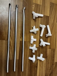 Тканный шкаф для одежды 170×45×170 см складной на молнии Storage Rack, разборный каркасный шкаф-органайзер для хранения вещей с полками, компактный органайзер для дома, дачи, общежития, арендованного жилья Синий CL-170-Blue