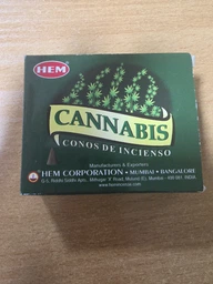 Арома-конусы - Cannabis Dhoop Cones, HEM (Конопля)