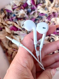 Навушники для Apple iPhone дротові навушники з роз'ємом 3,5 мм вкладиші навушники з мікрофоном Pavlysh FN-33 фото від покупців 1