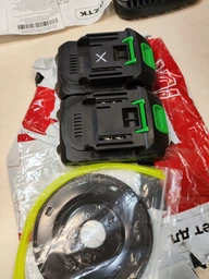 Коса акумуляторна RZTK GB 20V Kit Li-ion 2x2 Ah фото від покупців 1
