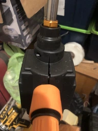 Акумуляторна мийка високого тиску RZTK PowerWash 21 В 30 bar Black (кейс + 2 акумулятора)