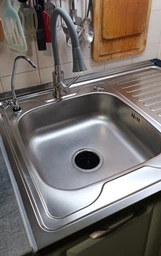 Кухонна накладна мийка AquaMill LUX 8060 + Змішувач + Дозатор + Сифон (права, ліва)