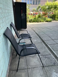 Набір садових крісел LEOBRO до 120 кг Chairs Set, 2шт (LB-1051)