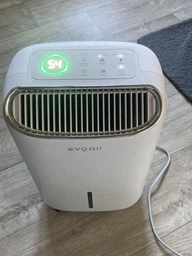 Осушитель воздуха EvoAir NovaDry 16 Smart 16л/24час датчик влажности ионизация УФ-лампа сушка белья резервуар 2,5л автоматическое отключение