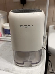 Осушувач повітря Evoair HUMIX300, компактний і безшумний, з LED-підсвічуванням, 300 мл/доба, резервуар 1 л, для дому та офісу
