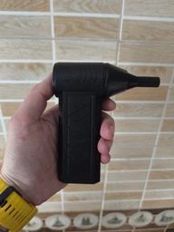 Ручний електричний турбовентилятор Mini Jet Fan ZY7400-SE/PRO з акумуляторним ліхтариком для видалення пилу