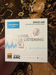 Бездротові навушники Anker Soundcore Space A40, Black, Hi-Res, 50H, ANC, LDAC, Bluetooth 5.2, IPX4 фото від покупців 5