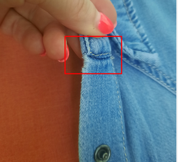 Платье-рубашка короткое женское Colin's CL1063508-DN42513 S Sevdy Wash (8683197683175)