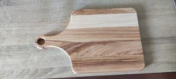 Разделочная доска деревянная кухонная 40×25 см прямоугольная досточка для сервировки и подачи нарезки Ясень