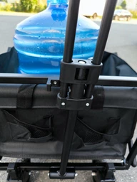 Садовая тележка грузовая тачка для сада и огорода Kraft&Dele KD3087 складная 90 л на 4 колесах стальная рама регулируемая ручка транспортная тележка для багажа дачи склада и переезда усиленная конструкция фото от покупателей 2