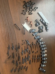 Фігурки військовий спецназ BrickArms, swat. поліція зі зброєю та мотоциклом