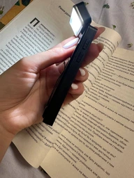 Лампа светильник для чтения книг с аккумулятором, светодиодная LED лампа светильник для книжек с Type-C, 5 режимов яркости − до 80 часов работы