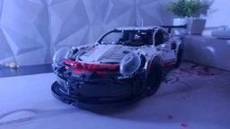 Конструктор машинка Porsche 911 RSR Technic технік дитячий гоночний автомобіль механічний 1630 деталей масштаб 1:10 сумісний з Lego спорткар авто для дітей дорослих від 10 років з рухомим мотором дверима що відкриваються капотом багажником 50х20х12 см фото от покупателей 3
