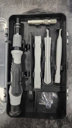 Отвертки набор 115в1 универсальный JoyPro Precision Screwdriver прецизионная отвертка со сменными битами набором на 115 мини инструментов маленьких отверток + звездочка для ремонта ноутбука телефонов очков часов точных профессиональных работ фото от покупателей 2