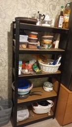 Стеллаж 4P StrongShelf 150Х70X30 см черный, равномерная нагрузка 150кг/полка, общая нагрузка до 750кг фото от покупателей 1
