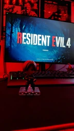 Коллекционная фигурка Leon Rezident Evil (9cм) в коробке