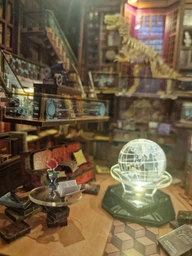 Румбокс 3D великий інтер’єрний книжковий конструктор DIY своїми руками з LED-підсвіткою "Таємна Бібліотека" фото від покупців 3