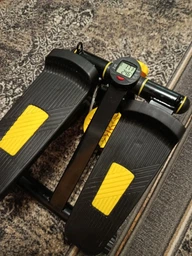 Степпер с эспандерами EasyFit Pace-A с прямым ходом EF-0560-BK Черный (56003646)