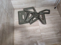 Легкий складаний пластиковий стілець Tribe Camp Chair Low для природи T-EF-0001 olive