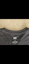 Набір футболок бавовняних довгих чоловічих Levi's Slim Crewneck 79541-0001 2XL 2 шт Чорний (5400816578628)