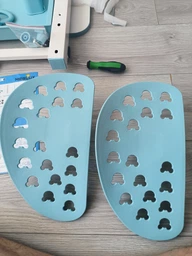 Комплект мебели Mealux BD-29 Panda XL Стол + стульчик + полка Blue (BD-29 BL) фото от покупателей 1