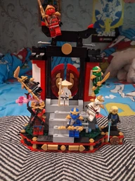 Конструктор LEGO Ninjago Модель персонажей ниндзя. 15-я годовщина 447 деталей (71866)