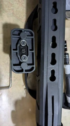 Руків'я перенесення вогню FMA TD Keymod Vertical Tactical Forward Grip Black