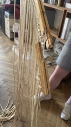 Шторка Home & Styling Collection дверная Бамбуковая бусинки Бохо Бежевая 90 x 180 см (8720573117326) фото от покупателей 2