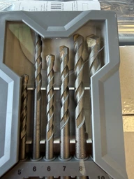 Набор сверл по бетону Bosch Professional CYL-3, 4,5,6,6,7,8,10 мм (2607017082)