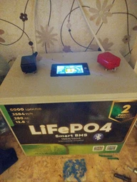 Акумулятор LiFePO4 KOO 12,8V – 280 Ah (3584Wh) метал LCD (BMS 150A/150А) Smart BT