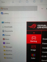 Монитор 27" ASUS ROG Strix 5K XG27JCG Gaming Monitor (90LM0CE0-B01371) фото от покупателей 1