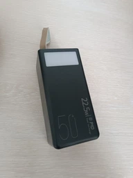 Повербанк 50000 mah 22.5W Super Fast Charge 10024 з LED дисплеєм і швидкою зарядкою PD/QC 3 порта powerbank павербанк для телефона apple айфона iphone самсунг samsung роутера планшета універсальний з ліхтариком