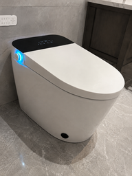 Смарт унитаз биде с сушкой и пультом умные унитазы с LED подсветкой напольный Smart унитаз с подогревом сиденья Asans 8616 фото от покупателей 1