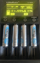 Акумулятор Ansmann AA 4 X 2100 mAh NiMH 1.2V maxE Premium (4013674350520) фото від покупців 2