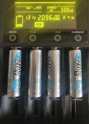 Акумулятор Ansmann AA 4 X 2100 mAh NiMH 1.2V maxE Premium (4013674350520)