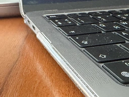 Захисний чохол-накладка Macbook Air 13.3" М1 (A1932 / A2179 / A2337) 2018-2020г Прозорий з блискітками фото від покупців 2