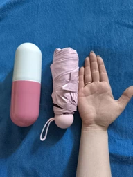 Міні парасолька механічна складана у футлярі Капсула Сapsule Umbrella mini