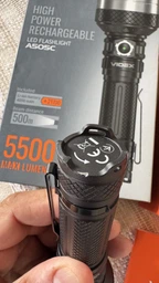 Портативний світлодіодний ліхтарик VIDEX VLF-A505C 5500Lm 5000K (VLF-A505C) фото від покупців 2
