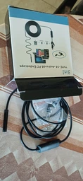 Эндоскоп для смартфона и компьютера Type-C + USB для Android Windows с гибким зондом, 2 м, камера 5.5 мм автомобильный для дома водонепроницаемый, гибкая камера EAN: 97576136837 фото от покупателей 7
