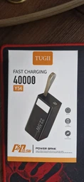 Повербанк 50000 mah 22.5W Qinetiq RQ-50 с LED дисплеем и быстрой зарядкой PD/QC 3 порта кабель Type-C в комплекте powerbank 50 000 павербанк для телефона apple айфона iphone самсунг samsung роутера универсальный павер банк с фонариком + кабель gray фото от покупателей 1