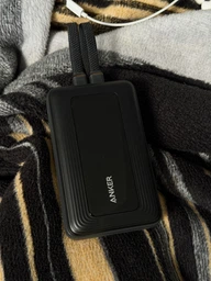 Павербанк Anker Zolo A110M 20000mAh 45W Fast Charge PD з двома вбудованими кабелями USB-C, дисплей, швидка зарядка Білий