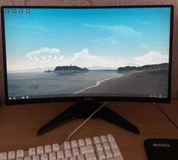 Монитор 23.6" MSI MAG 242C (9S6-3BC31T-009) -- FullHD / VA 180Hz Curved 1500R / 1ms (MPRT) / 8-Bit + FRC / DCI-P3 91.5% / Adaptive-Sync / Less Blue Light / AI Vision / HDMI 2.0b фото от покупателей 1