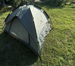 Намет тримісний автоматичний Naturehike NH21ZP008, оливково-зелений фото от покупателей 9