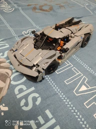 Конструктор LEGO Technic Koenigsegg Jesko Absolut - Сірий гіперкар 801 деталь (42173)