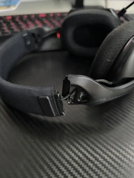 Игровые беспроводные наушники Onikuma GT808I с 2.4G + Bluetooth, съемным микрофоном, RGB-подсветкой, для ПК, PS4, PS5, телефона Black