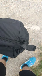 Спортивна сумка EasyFit ActivePack чорна (з відділенням для взуття та кишенею для вологих речей, лямкою через плече, для спорту та фітнесу) EF-47827-CV