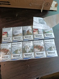 Блок сигарет West Silver х 10 пачек (4030600120606)