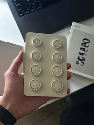 Набір примірочних кілець Oura Ring 5 Sizing Kit комплект для підбору смарт кільця пластиковий примірочний для вимірювання пальця перед покупкою визначення точного розміру